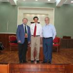 2014: Don with Dr. Naji Abi Hashem and Pastor Joy Mallouh--Beirut, LEBANON.