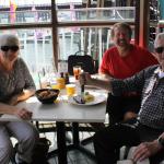 2015: Kangaroo for Lunch with Doug and Loma Willis in Darling Harbor--Sydney, AUSTRALIA..