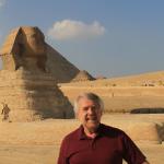 2021: Great Sphinx and Great Pyramid; Giza, EGYPT.