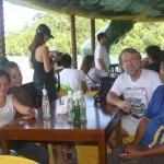 2013: With the Carbonilla Family on the Rio Verde, Bohol, PHILIPPINES.