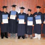 2013:  First Graduates of CUBA BIBLE INSTITUTE--Old Havana, CUBA.